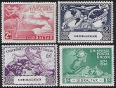 1949  Gibraltar.  SG.136-9  Universal Postal Union. U/M (MNH)