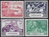 1949  Gibraltar.  SG.136-9  Universal Postal Union. U/M (MNH)