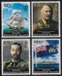 2022 Ascension SG.1351-54. Centenary of Civilian Rule. set 4 values U/M (MNH)