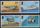 2022 Ascension SG.1347-50. 40th Anniv. of Falklands Liberation. set 4 values U/M (MNH)