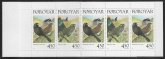 1998  Faroes. SB16. Birds   booklet complete. U/M (MNH)