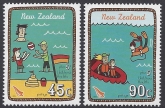 2004 New Zealand  SG.2738-9  Childrens Health- A day on The Beach. U/M (MNH)