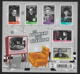 2013 France  MS.5469  Pioneers of Television. U/M (MNH).