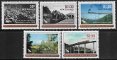 2008 New Zealand SG.3086-90 Centenary of North Island Main Truck Railway Line.. U/M (MNH)