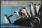 2023 South Georgia. MS.821.  Frozen Planet II.  mini sheet.  U/M (MNH)