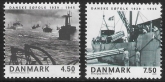 2005 Denmark SG1412-3 60th Anniv of End of World War II 2 ValuesU/M (MNH)
