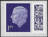 V5015  1st purple M23L MEIL (from booklet) U/M (MNH