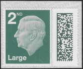 V5018  2nd Large grey-green M23L MFIL (from booklet) U/M (MNH