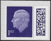 V5016  1st purple M23L MFIL (from booklet) U/M (MNH