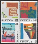 2005 Denmark SG1417-20 Paintings Set of 4 Values U/M (MNH)