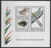 2003 Denmark MS1293 Insects Mini Sheet U/M (MNH)