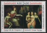 1997 Denmark SG1120-1 600th Anniv of Kalmar Union U/M (MNH)