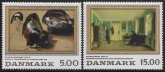 1994 Denmark SG1039-40 Paintings U/M (MNH)