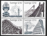 2009 Sweden SG2622-5 Architecture Set of 4 Values U/M (MNH)