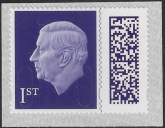 V5017 1st purple M23L MBIL (from business sheet) U/M (MNH