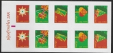 2001 Sweden SB560 Christmas Decorations Booklet U/M (MNH)