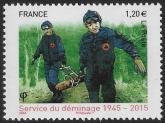 2015 France SG5725 70th Anniv of Mining Clearing Dept. U/M (MNH)