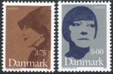 1996 Denmark SG1072-3 Europa Famous Women U/M (MNH)
