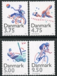 1996 Denmark SG1067-70 Sport U/M (MNH)