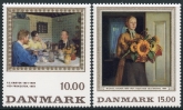 1996 Denmark SG1084-5 Paintings U/M (MNH)