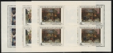 1989 Czechoslovakia - SG.3000-2  ART  (24th series) 3 x sheetlets of 4  U/M  (MNH)