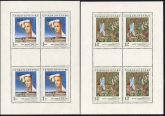 1971 Czechoslovakia - SG.1999-2003  Art  6th series, in sheetlets of 4   U/M  (MNH)