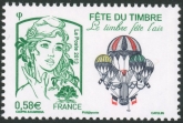 2013 France SG.5455 Marianne & Air Balloon U/M (MNH)