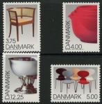 1997 Denmark SG.1127-30 Danish Design U/M (MNH)