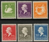 1935  Denmark  SG.292-7  Centenary Hans Christian's Fairy Tale Publication set 6 values mounted mint
