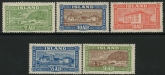1925 Iceland SG.151-5 set 5 values. cat. value £350.00 M/M