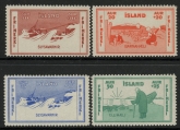 1933  Iceland  SG.201-4 Philanthropic Assoc. U/M (MNH)