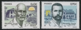 2013 France SG.5448-9 150th Birth Anniv of Alexandre Yersin  U/M (MNH)