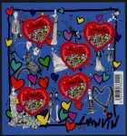 2010 France MS.4727 St. Valentine's Day Mini Sheet U/M (MNH)