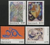 2006 Denmark SG.1478-81 Cobra Artistic Movement Set of 4 Values U/M (MNH)