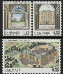2004 Denmark SG.1378-80 300th Anniv of Frederiksberg Palace Set of 3 values U/M (MNH)