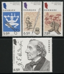 2005 Denmark SG1404-7 Birth Bicentenary of Hans Christain Anderson Set of 4 values U/M (MNH)