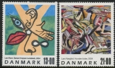 2004 Denmark SG1392-3 Paintings Set of 2 values U/M (MNH)