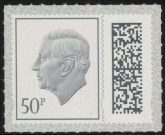 V5150  50p grey M23L (from sheet) U/M (MNH