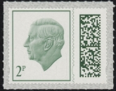 V5101  2p grey-green M23L (from sheet) U/M (MNH
