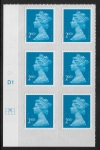 U2975  2nd blue CB  'MAIL' Cyld. D1  grid position  R1 C2   DLR  U/M (MNH)
