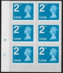 U3000  2nd Large. blue 2B  M16L cyld. D1  grid position R2  C1  DLR  U/M (MNH)