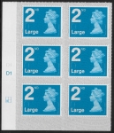 U3000  2nd Large. blue 2B  M17L cyld. D1  grid position R2  C1  SBP T3 s/L  DLR  U/M (MNH)