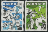 2008 Denmark SG.1524-5 Europa The Letter Set of 2 values U/M (MNH)