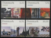 2008 Denmark SG.1526-9 Louisiana Museum of Modern Art Set of 4 values U/M (MNH)