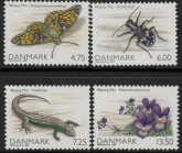 2007 Denmark SG.1503-6 Flora & Fauna Set of 4 values U/M (MNH)