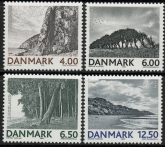2002 Denmark SG.1263-6 Landscape Photographs by Kirsten Klein Set of 4 Values U/M (MNH)