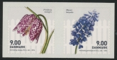 2014 Denmark SG.1737-8 Spring Flowers Set of 2 values U/M (MNH)