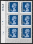 U3052  500g Sp. Delivery cyld W1 x 3 M20L  grid R2 C2  SBP T3 s/L  Walsall U/M (MNH)