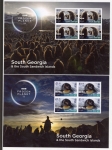 2023 South Georgia. SG.817-20.  Frozen Planet II  sheetlets.  U/M (MNH)