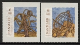 2012 Denmark SG1676-a Ancient Astronomical Instruments Set of 2 values U/M (MNH)